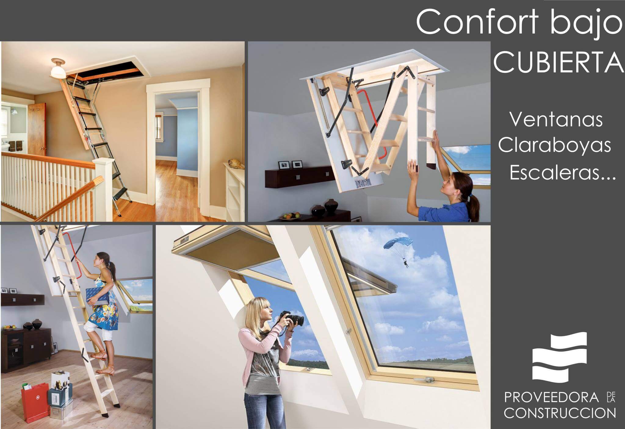 Confort bajo cubierta, ventanas y claraboyas
